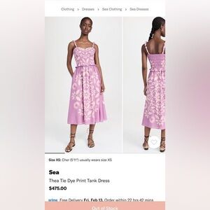 Sea NY dress
